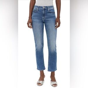 Mother Mid Rise Rider Ankle Jeans Size 31